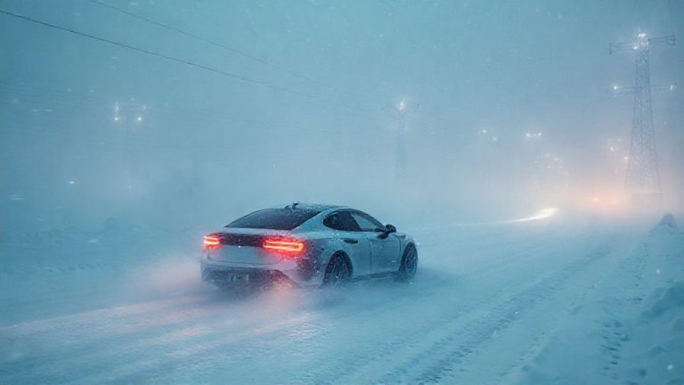 Mobil otonom mengatasi badai salju dan kabut tebal dengan AI, komputasi tepi, dan 5G