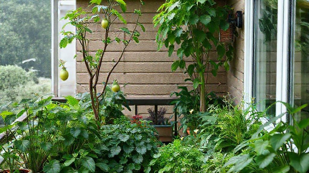 Kebun Hidroponik Vertikal di Rumah