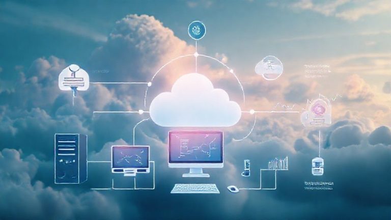 Ilustrasi Cara Kerja Cloud Computing: Diagram Alir Data