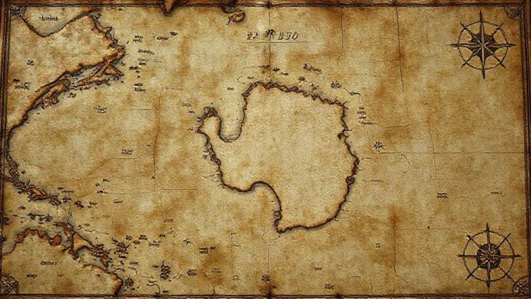 Peta Piri Reis kuno menunjukkan Antartika tanpa es