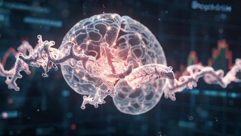 Rahasia di Balik Algoritma 'AlphaFold' Google: Bagaimana AI Memecahkan Masalah Biologi 50 Tahun dan Mengapa Ini Mengubah Masa Depan Medis Selamanya 1 Ilustrasi AlphaFold Google memecahkan masalah pelipatan protein dengan AI