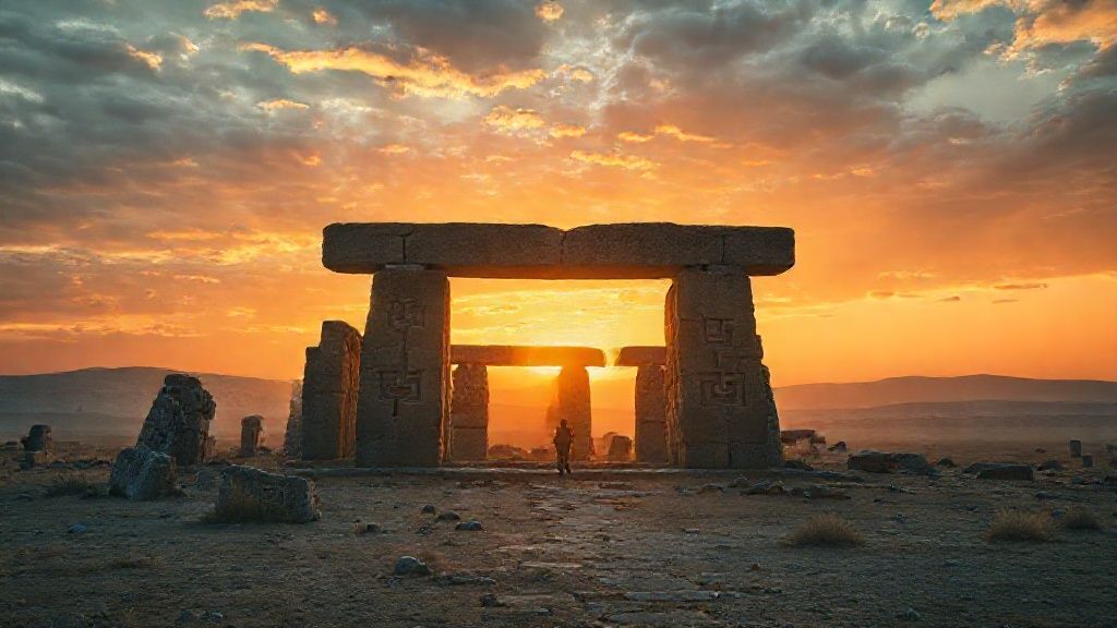 Rahasia Tersembunyi di Balik Göbekli Tepe: Mengubah Sejarah Peradaban Manusia Selamanya 1 Göbekli Tepe megalithic pillars, ancient temple site