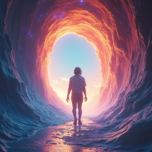 Membuka Pintu Realitas Paralel: Teknik 'Quantum Leap' Neville Goddard untuk Mengubah Nasib Anda dalam Semalam (Tanpa Afirmasi Biasa!) 8 Orang melangkah melalui portal realitas paralel menggunakan teknik Quantum Leap Neville Goddard