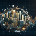 Ilustrasi portofolio investasi yang beragam ala Yale, menunjukkan alokasi ke private equity, hedge funds, real estate, dan saham global.